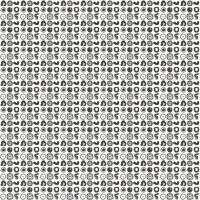 Fototapeta geometryczna abstrakcja Tecnografica 80477-1B MAURICIO LARA: SIGNOS BLACK AND WHITE B Art Collections