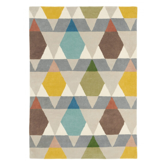 Kolorowy Dywan Brink & Campman Geometryczny - ESTELLA VASES 089502