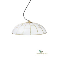 Lampa wisząca Ombrello Brass/White 651508 Globen