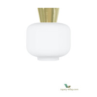 Lampa sufitowa Ritz White / Brass 663563 Globen
