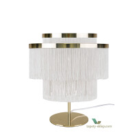 Lampa stołowa Frans White 729008 Globen