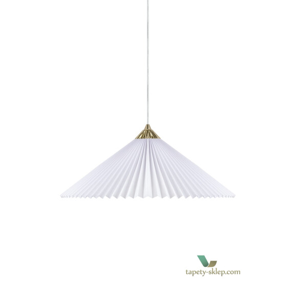 Lampa wisząca Matisse Brass/White 750263 Globen