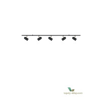 Lampa sufitowa Swan 5 Black 961511 Globen