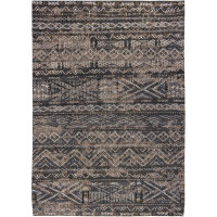 Czarny Kilimowy Dywan Louis De Poortere - BLACK RABAT 9113B