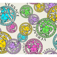 Tapeta głowy Meduzy - Logo Versace 38610-1 Versace V