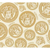 Tapeta głowy Meduzy - Logo Versace 38611-5 Versace V