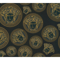 Tapeta głowy Meduzy - Logo Versace 38611-7 Versace V