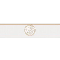 Border logo Versace i greckie meandry 93522-3 Versace V