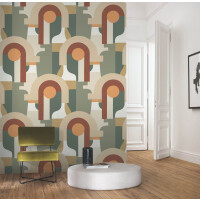 Mural w stylu retro Casadeco CONI 88467205 S Pop Iconic