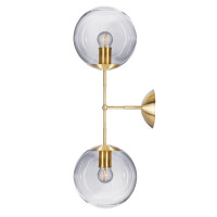 Kinkiet podwójny Bacan Riesco Wall Double Gray Famlight