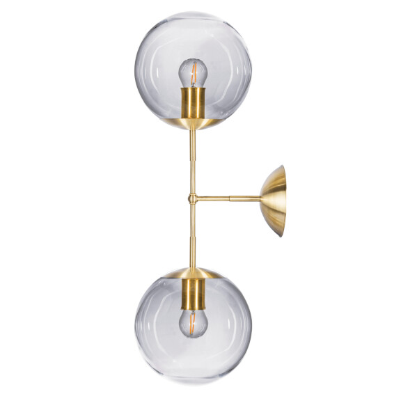 Kinkiet podwójny Bacan Riesco Wall Double Gray Famlight