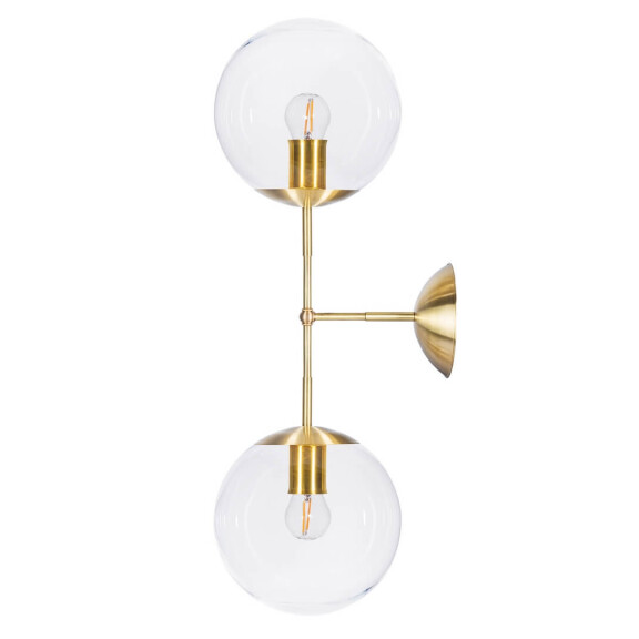 Kinkiet podwójny Bacan Riesco Wall Double Transparent Famlight
