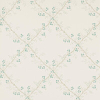 Tapeta roślinna kratownica Colefax and Fowler W7008-03 Trefoil Trellis Small Design Wallpapers II
