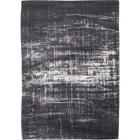 Czarno Biały Dywan Louis De Poortere Nowoczesny - WHITE ON BLACK 8655