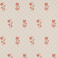 Tapeta kratownica i kwiatki Colefax and Fowler W7010-05 Berkeley Sprig Small Design Wallpapers II