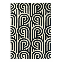 Dywan Florence Broadhurst Turnabouts Black 039205