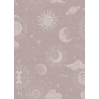 Tapeta planety Rebel Walls R18024 Planetarium Pink Dreamland