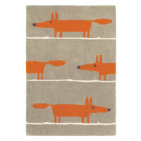 Szaro Pomarańczowy Dywan Scion Dziecięcy - MR FOX CINNAMON 25303