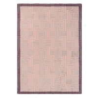 Różowy Dywan Ted Baker Geometryczny - KINMO PINK 56802