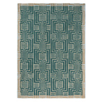 Zielony Dywan Ted Baker Geometryczny - KINMO GREEN 56807