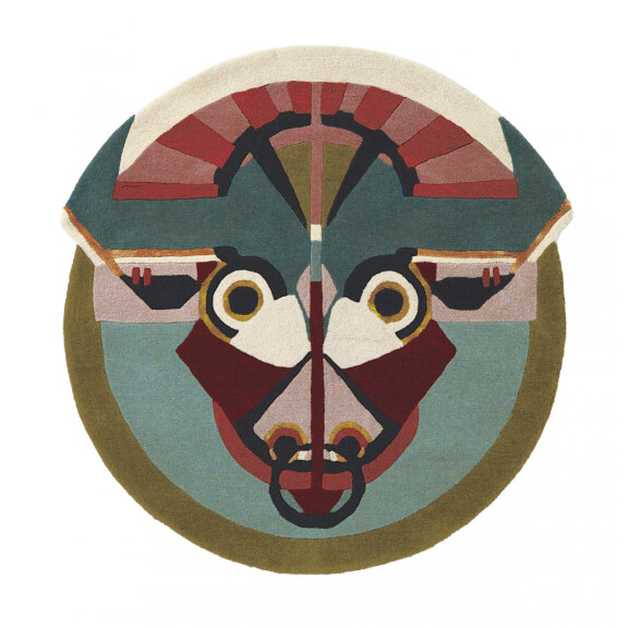 Nowoczesny Okrągły Dywan Ted Baker w Znak Zodiaku Byk - ZODIAC TAURUS 161205