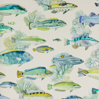 Tapeta ryby Manuel Canovas 03108-01 Fidji Papier Peints vol.8
