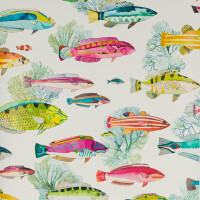 Tapeta ryby Manuel Canovas 03108-02 Fidji Papier Peints vol.8