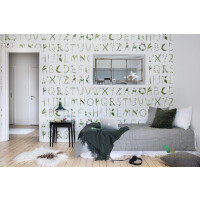 Fototapeta Rebel Walls R13195 Floral Alphabet