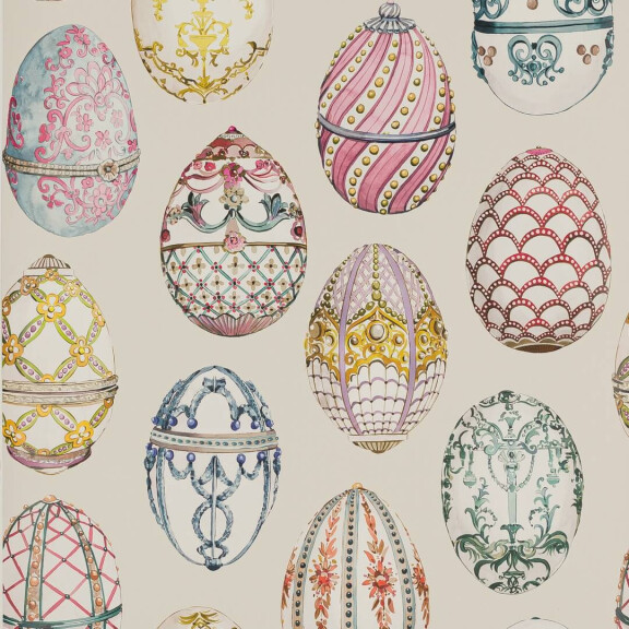 Tapeta jajka Fabergé Manuel Canovas 03112-02 Anastasia Papier Peints vol.8