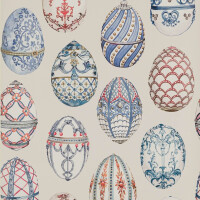 Tapeta jajka Fabergé Manuel Canovas 03112-03 Anastasia Papier Peints vol.8