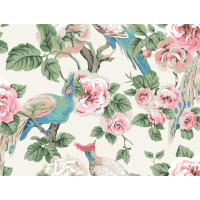 Tapeta Ptaki Kwiaty York NV5520 Garden Plume Modern Heritage