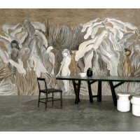 Mural tajemnicze sylwetki Arte 97721 Secret Silhouettes Decors & Panoramiques