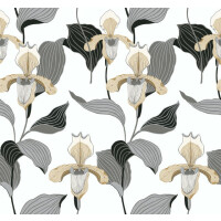 Tapeta Kwiaty York NV5524 Lady Slipper Modern Heritage