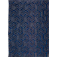 Dywan geometryczny LABIRYNTH BALTIC BLUE 9174