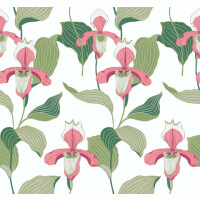 Tapeta Kwiaty York NV5525 Lady Slipper Modern Heritage