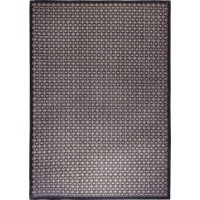 Szaro Srebrny Dywan Nowoczesny - NUOVO CROMO 9015