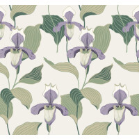 Tapeta Kwiaty York NV5528 Lady Slipper Modern Heritage
