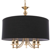 Lampa wisząca ABU DHABI P05896AU złota styl Hampton