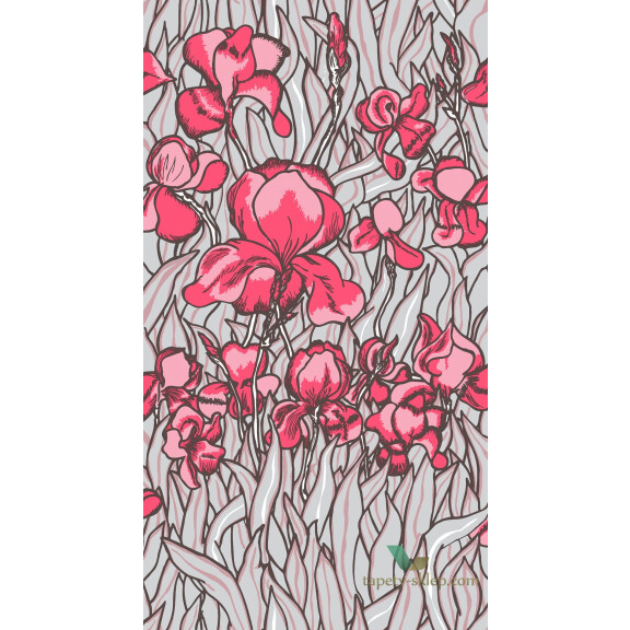 Tapeta Kwiaty Flavor Paper Arte FP1043 Iris