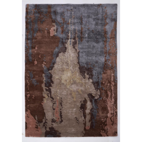 Dywan Nowoczesny ALSANA Purple Handmade Collection Carpet Decor Fargotex