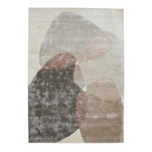 Dywan Geometryczny LAGOS Beige Handmade Collection Carpet Decor Fargotex