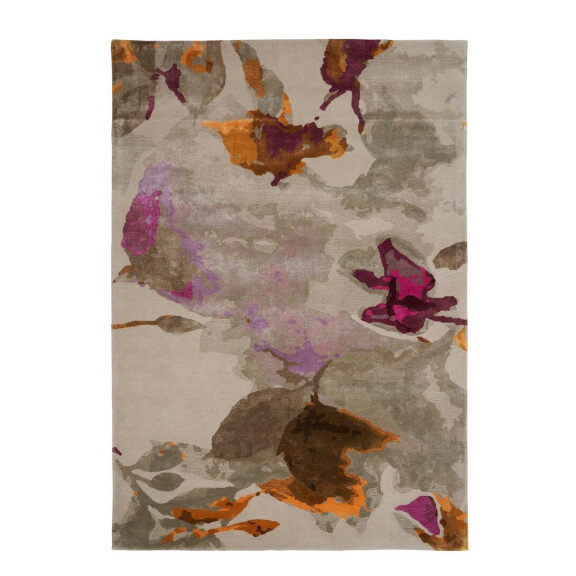 Dywan Abstrakcyjne Kwiaty ORCHIDEA Autumn Handmade Collection Carpet Decor Fargotex