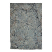 Dywan Liście Palmy PALMS Gray Handmade Collection Carpet Decor Fargotex