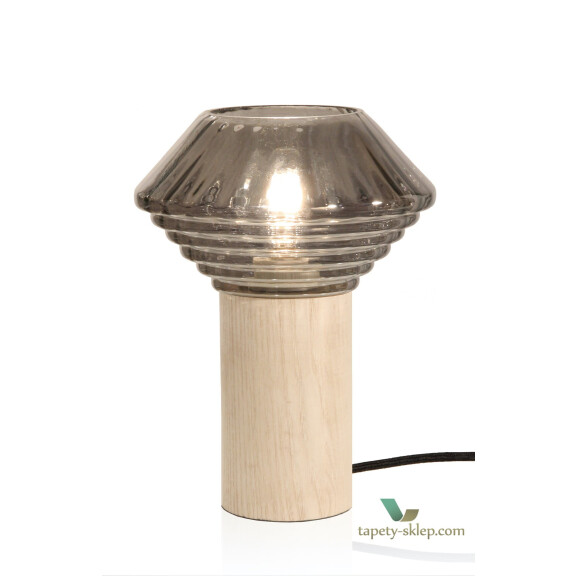 Lampa stołowa Edge Smoke 122456 Globen