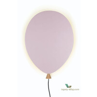 Kinkiet Balloon Pink 131204 Globen