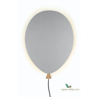 Kinkiet Balloon Grey 131210 Globen