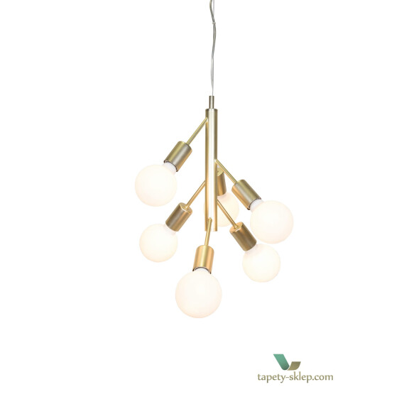 Lampa wisząca Comet Brushed Brass 255665 Globen