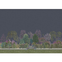 Mural botaniczny ogród Cole & Son Reverie 120/4013 The Gardens (zestaw 2 rolek)
