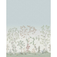 Mural drzewa Cole & Son Seasonal Woods 120/6018 The Gardens (zestaw 2 rolek)