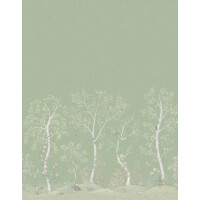 Mural drzewa Cole & Son Seasonal Woods 120/6021 The Gardens (zestaw 2 rolek)
